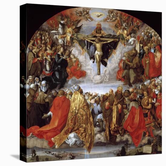 Adoration of the Trinity-null-Stretched Canvas
