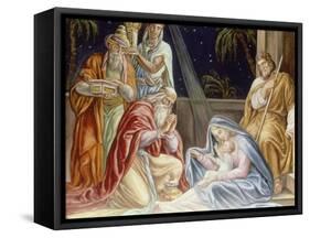 Adoration of the Wise Men-Julius Schnorr von Carolsfeld-Framed Stretched Canvas