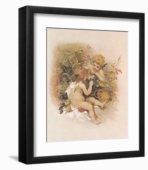 Adoring Cupids-Willard Fowler-Framed Art Print