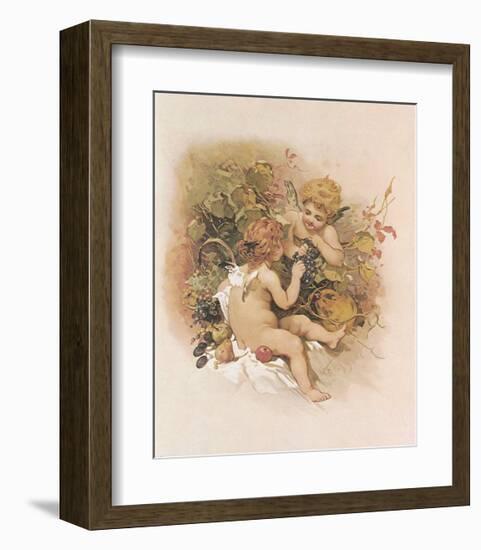 Adoring Cupids-Willard Fowler-Framed Art Print