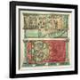 Adoring the Magi, Wedding at Cana and Baptizing Christ, Miniature from Liber Sacramentorum-null-Framed Giclee Print