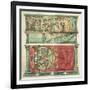 Adoring the Magi, Wedding at Cana and Baptizing Christ, Miniature from Liber Sacramentorum-null-Framed Giclee Print