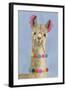 Adorned Llama III-Victoria Borges-Framed Art Print