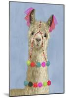 Adorned Llama III-Victoria Borges-Mounted Art Print