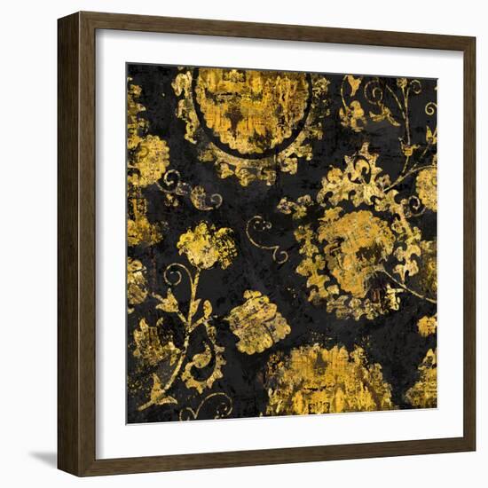 Adornment in Gold I-Ellie Roberts-Framed Art Print