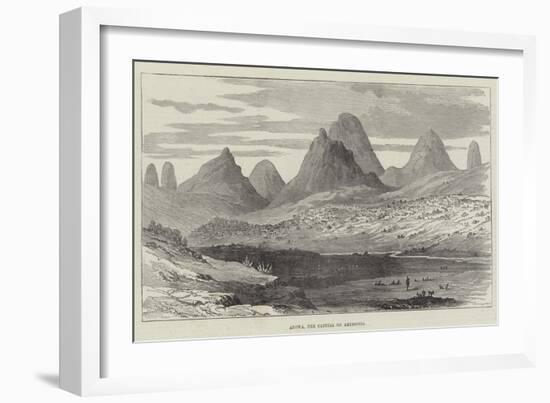 Adowa, the Capital of Abyssinia-null-Framed Giclee Print