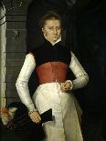 Dama Con Una Flor Amarilla, 1567-Adraien Van Cronenburch-Framed Giclee Print