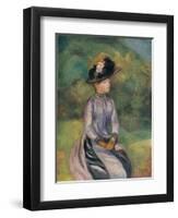 Adrenne, C1878, (1938)-Pierre-Auguste Renoir-Framed Giclee Print