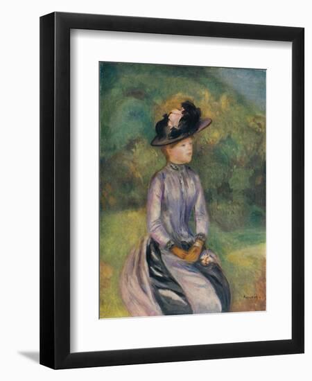 Adrenne, C1878, (1938)-Pierre-Auguste Renoir-Framed Giclee Print