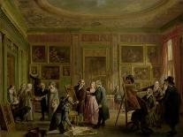 Drawing Gallery of the Felix Meritis Society-Adriaan De Lelie-Art Print