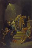 Abraham sending away Hagar and Ishmael - - Bible-Adriaan van der Werff-Giclee Print