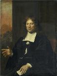 Daniel Niellius. Elder of the Remonstrant Church and Sampling Official of Alkmaar-Adriaen Backer-Art Print