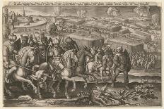 The Siege of Vienna by Turkish Army, 1529-Adriaen Collaert-Giclee Print