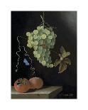 A Sprig of Gooseberries on a Stone Plinth-Adriaen Coorte-Art Print