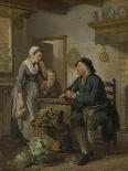 Morning Visit, 1796-Adriaen de Lelie-Mounted Giclee Print