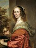 Portrait of Lucy Hay (Née Percy) Countess of Carlisle, C.1660-65 (Oil on Canvas)-Adriaen Hanneman-Giclee Print