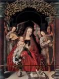 The Madonna and Child with Angels-Adriaen Isenbrandt-Framed Stretched Canvas