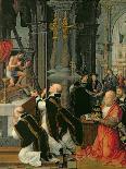 The Mass of Saint Gregory the Great, Ca 1510-1520-Adriaen Isenbrant-Giclee Print