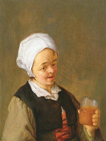 A Study of a Woman Drinking