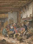 Dutch Peasants Drinking-Adriaen Jansz van Ostade-Giclee Print