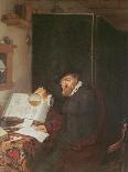 A Study of a Woman Drinking-Adriaen Jansz. Van Ostade-Giclee Print