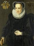 Portrait of Cunera Van Martena, Wife of Rudolph Van Buynou-Adriaen van Cronenburg-Art Print