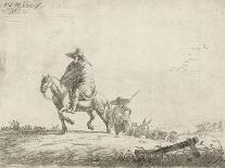 Lying goat, 1670-Adriaen van de Velde-Giclee Print