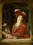 A Boy with a Mousetrap, 1678-Adriaen Van Der Werff-Stretched Canvas