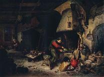 Flemings Playing Dice, 17th Century-Adriaen Van Ostade-Giclee Print