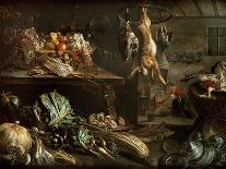 A Basket of Fruit on a Draped Table, C.1635-Adriaen van Utrecht-Giclee Print