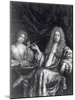 Adrian Beverland, Engraved by Isaac Beckett, C.1681-88-Dutch School-Mounted Giclee Print