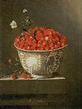 Still Life with Wild Strawberries in a Chinese Bowl-Adrian Coorte-Giclee Print