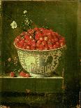 Still Life with Wild Strawberries in a Chinese Bowl-Adrian Coorte-Giclee Print