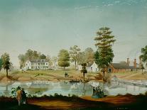 The Olivier Plantation, 1861-Adrian Persac-Framed Giclee Print