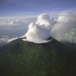 Rwanda Aerial View of Africa, Mount Visoke With-Adrian Warren-Photographic Print