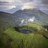 Rwanda Aerial View of Africa, Mount Visoke With-Adrian Warren-Photographic Print