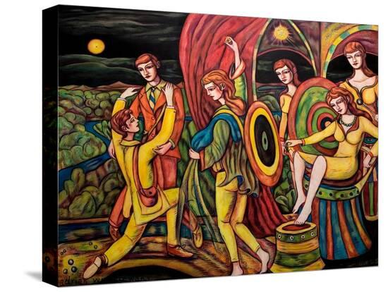 Stretched Canvas Print, , large