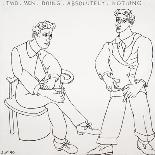 Two Men Doing Absolutely Nothing, 1990-Adrian Wiszniewski-Giclee Print