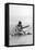 Adriano Celentano on the Sea Shore-Marisa Rastellini-Framed Stretched Canvas