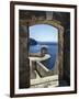 Adriatic Sea Framed By Gate, Dubrovnik, Croatia-Adam Jones-Framed Photographic Print