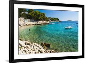 Adriatic Sea, Hvar Island, Dalmatian Coast, Croatia, Europe-Matthew Williams-Ellis-Framed Photographic Print