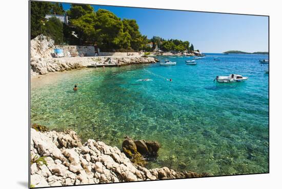 Adriatic Sea, Hvar Island, Dalmatian Coast, Croatia, Europe-Matthew Williams-Ellis-Mounted Photographic Print