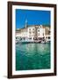 Adriatic Sea, Hvar Town Centre, Hvar Island, Dalmatian Coast, Croatia, Europe-Matthew Williams-Ellis-Framed Photographic Print