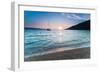 Adriatic Sea Off Zlatni Rat Beach at Sunset, Bol, Brac Island, Dalmatian Coast, Croatia, Europe-Matthew Williams-Ellis-Framed Photographic Print