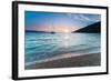 Adriatic Sea Off Zlatni Rat Beach at Sunset, Bol, Brac Island, Dalmatian Coast, Croatia, Europe-Matthew Williams-Ellis-Framed Photographic Print