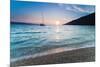 Adriatic Sea Off Zlatni Rat Beach at Sunset, Bol, Brac Island, Dalmatian Coast, Croatia, Europe-Matthew Williams-Ellis-Mounted Photographic Print