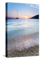 Adriatic Sea Off Zlatni Rat Beach at Sunset, Bol, Brac Island, Dalmatian Coast, Croatia, Europe-Matthew Williams-Ellis-Stretched Canvas