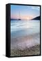 Adriatic Sea Off Zlatni Rat Beach at Sunset, Bol, Brac Island, Dalmatian Coast, Croatia, Europe-Matthew Williams-Ellis-Framed Stretched Canvas