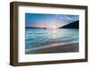 Adriatic Sea Off Zlatni Rat Beach at Sunset, Bol, Brac Island, Dalmatian Coast, Croatia, Europe-Matthew Williams-Ellis-Framed Premium Photographic Print