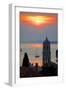 Adriatic Sunset, Cavtat, Dubrovnik Riviera, Dalmatian Coast, Dalmatia, Croatia, Europe-Frank Fell-Framed Premium Photographic Print